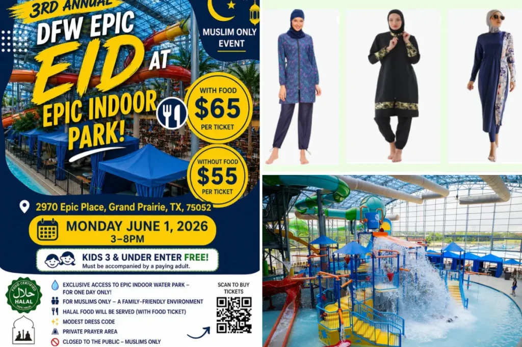 Texas waterpark faces criticism for hosting 'Muslim only' event funded by taxpayers