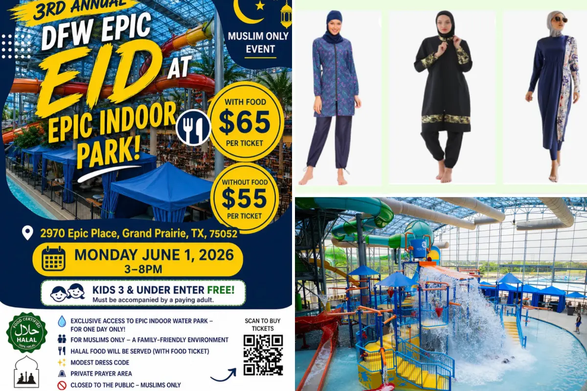 Texas waterpark faces criticism for hosting 'Muslim only' event funded by taxpayers