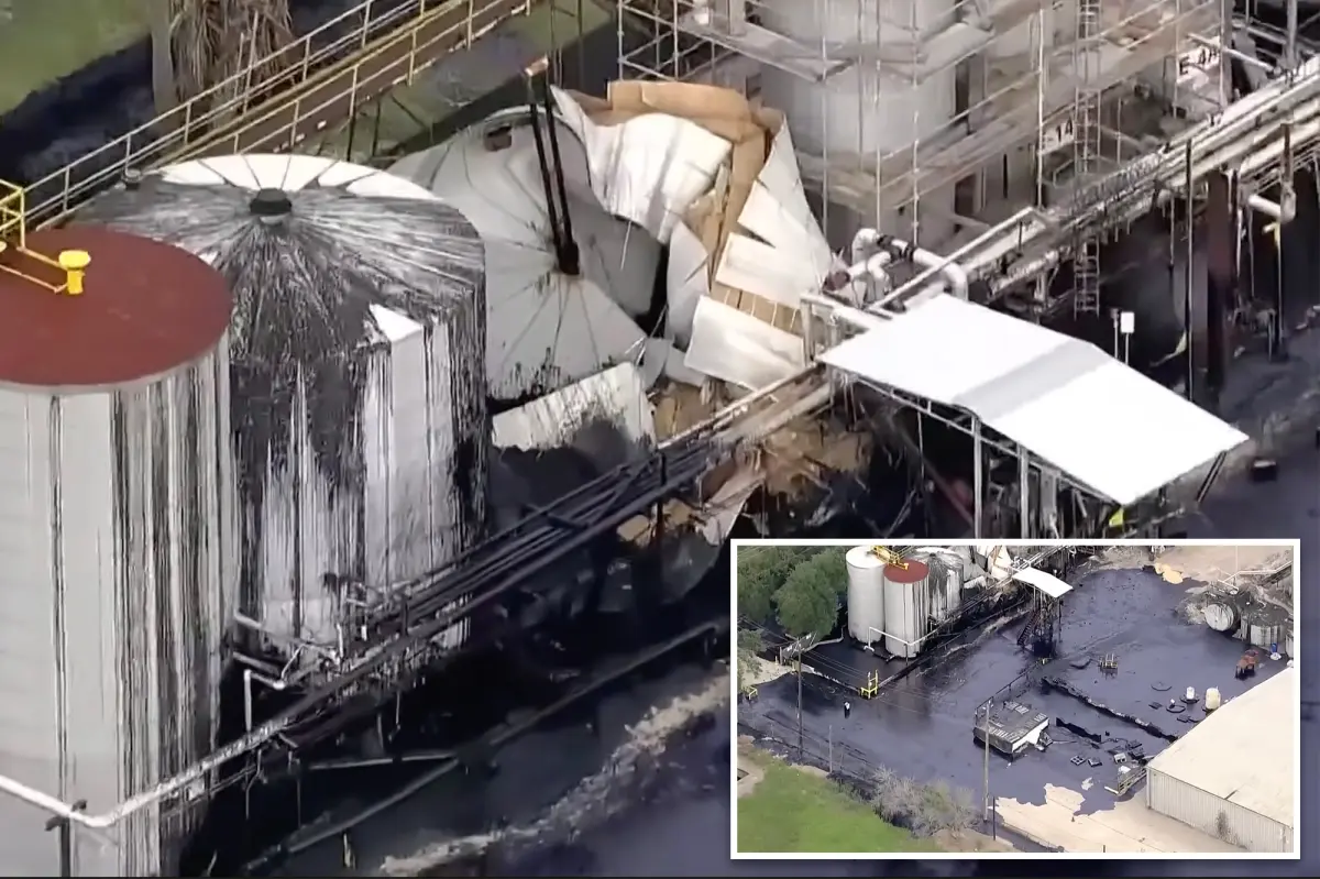 Texas worker trapped in 210-degree tar after 50,000-gallon tank bursts in tragic incident