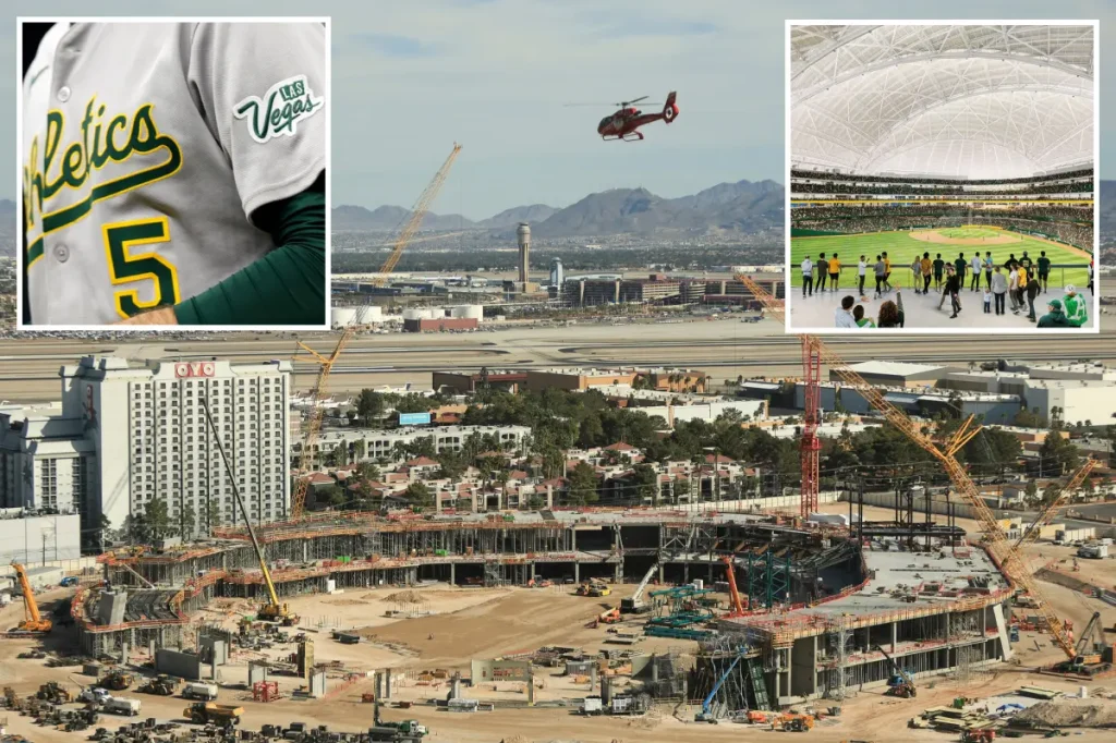 The Athletics' vision for baseball in Las Vegas is becoming a reality.