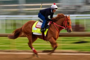 The Puma withdrawn from the Kentucky Derby because of leg swelling