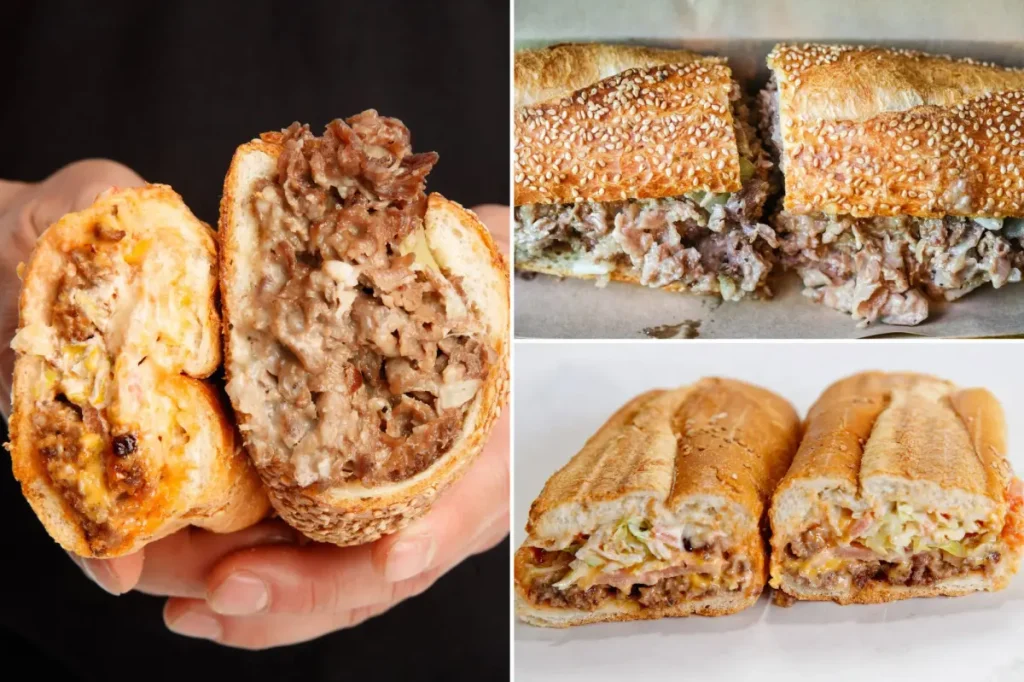 The competition features New York City's famous chopped cheese against Philadelphia's traditional cheesesteak in the season's most significant showdown.
