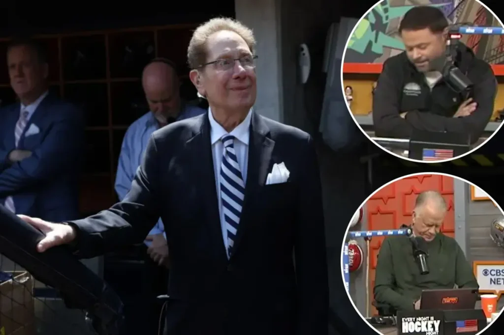 The heartfelt moment WFAN shared the news of John Sterling's passing