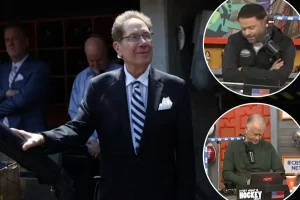 The heartfelt moment WFAN shared the news of John Sterling's passing