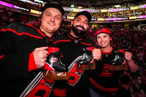 The popular beer skate won't make a comeback for the Hurricanes' playoff journey.
