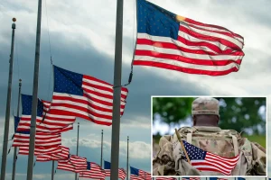 The reasons and methods behind flying flags at half-staff on Memorial Day