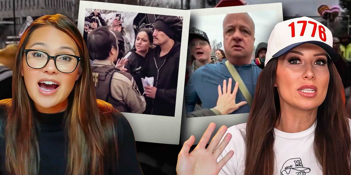 They assaulted her on camera and then acted like the victims.