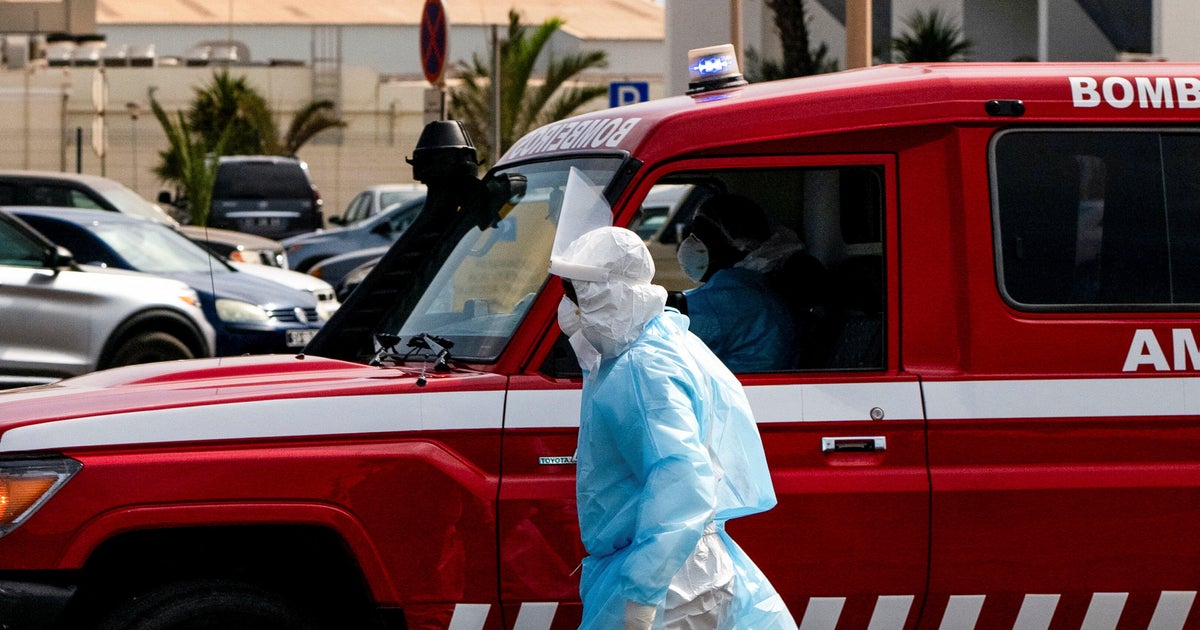 Three people removed from hantavirus cruise ship as Spain confirms it will arrive in Canary Islands despite local resistance