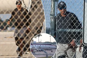 Tiger Woods returns to Florida following rehab in Switzerland, photos reveal