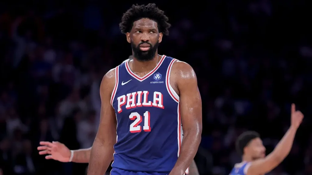 Tiki Barber advises Joel Embiid to stop complaining after he expressed concerns about the Knicks being too physical.