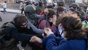 Todd Blanche confirms the arrest of a protester who made threats against an ICE officer's family.