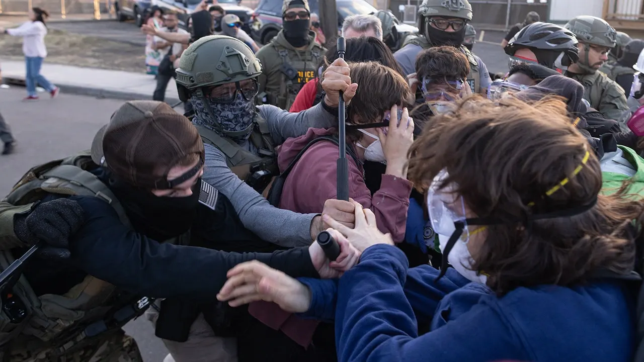 Todd Blanche confirms the arrest of a protester who made threats against an ICE officer's family.