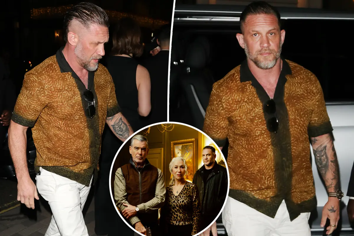 Tom Hardy participates in 'Masters of the Universe' after-party following 'MobLand' dismissal