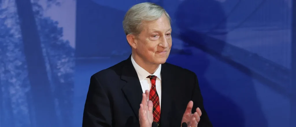 Tom Steyer Honors Biological Boy Who Achieved Success in Girls' Sports Competitions