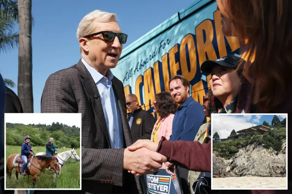 Tom Steyer owns a high-end property collection while advocating for affordable living in the California governor's race.