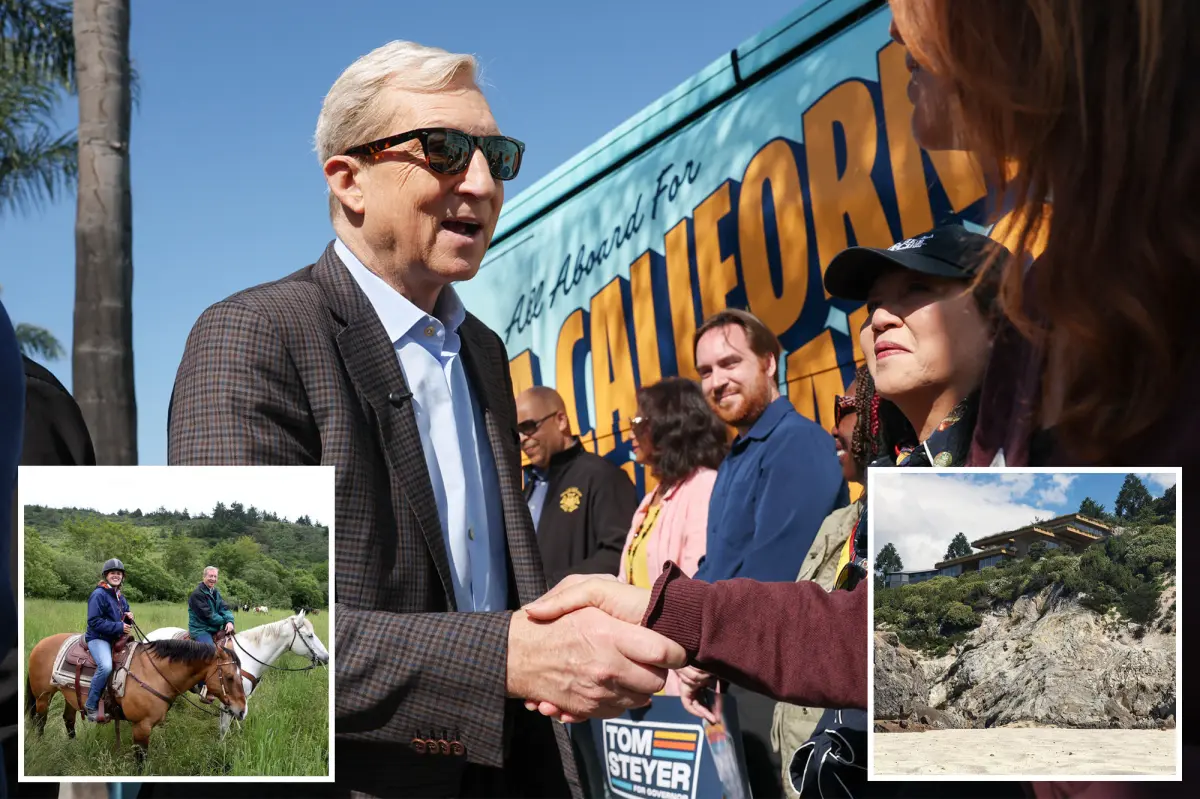 Tom Steyer owns a high-end property collection while advocating for affordable living in the California governor's race.