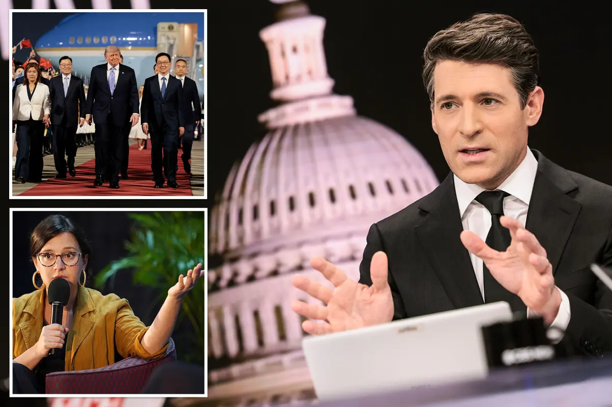Tony Dokoupil is sent to Taiwan after the delay in securing a China visa for the Trump visit: 'very sloppy'