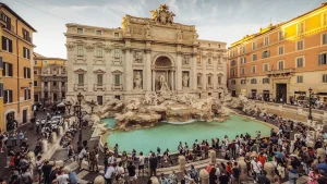 Tourist at Trevi Fountain faces criticism for reportedly jumping into the water