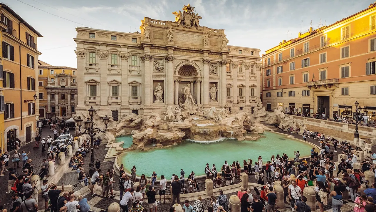 Tourist at Trevi Fountain faces criticism for reportedly jumping into the water