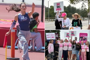 Trans athlete excels in California girls' track competition