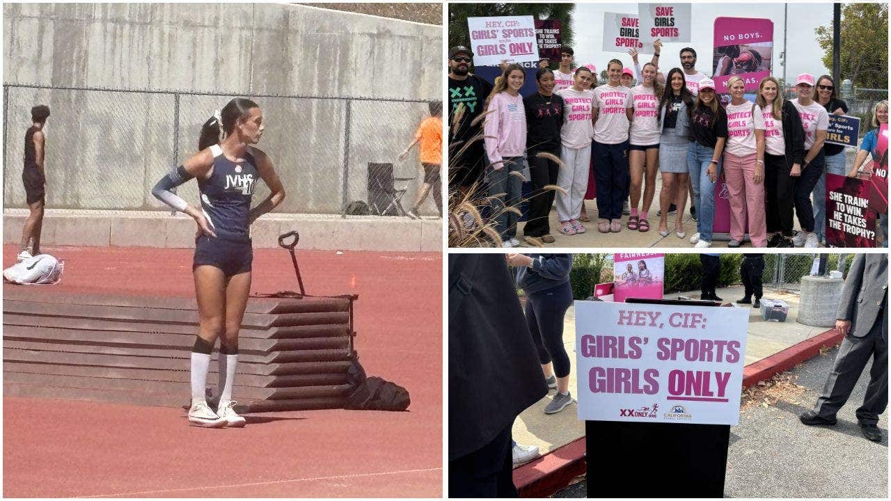 Transgender athlete AB Hernandez excels in three jumping events at California postseason track competition