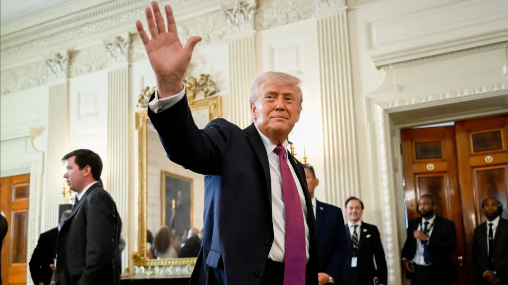 Trump cautions Congress that college sports might be 'gone forever' without changes.