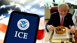 Trump celebrates Cinco de Mayo with a 'NICE' ICE rebranding image on Truth Social