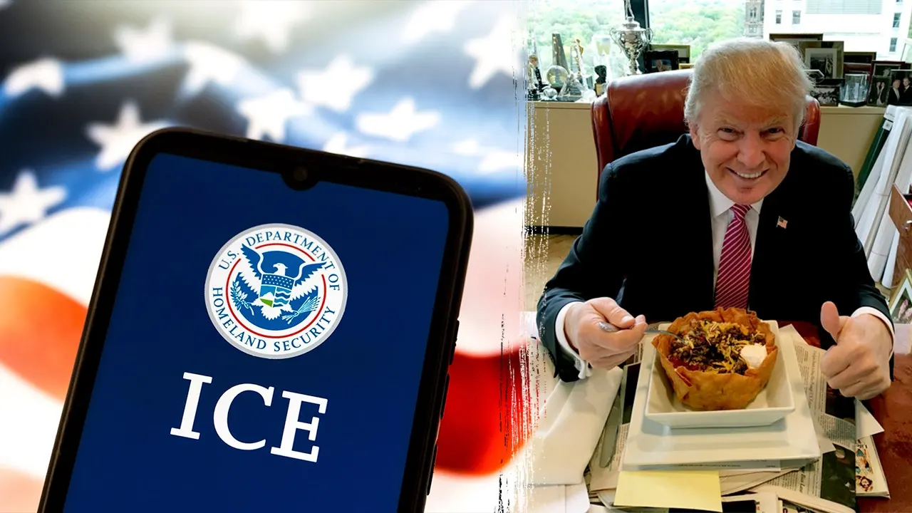 Trump celebrates Cinco de Mayo with a 'NICE' ICE rebranding image on Truth Social