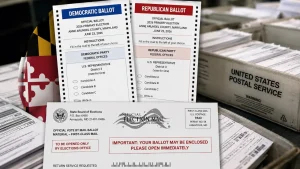 Trump claims Maryland Governor Wes Moore is linked to mail-in ballot issue