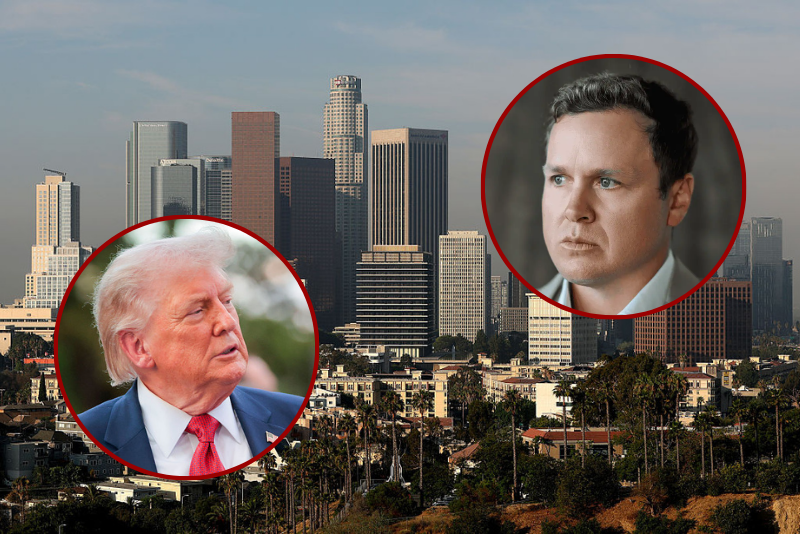 Trump comments on Spencer Pratt's Los Angeles mayoral bid.