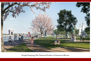 Trump confirms West Potomac Park location for 'National Garden of American Heroes'