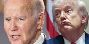 Trump criticizes Biden for trying to prevent the release of an interview.