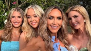 Trump family members, including Ivanka Trump, shared moments from a wedding in the Bahamas.