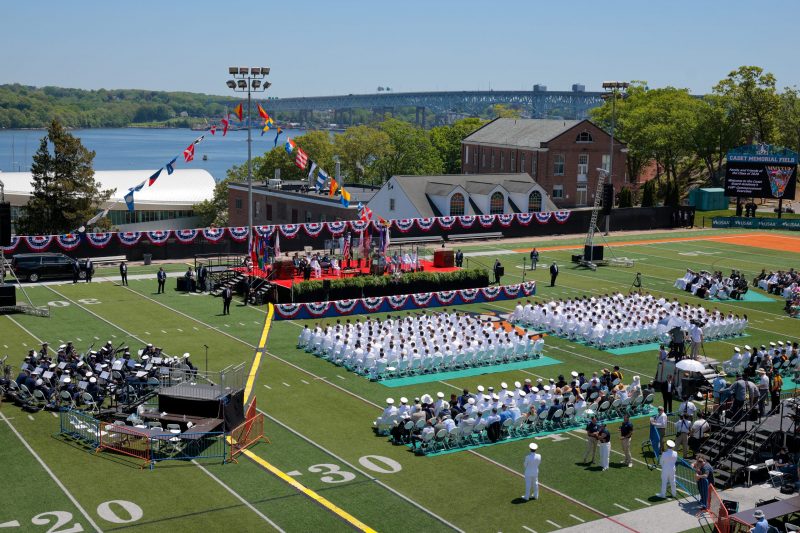 Trump gives main address at Coast Guard Academy graduation: 'A Coast Guardsman can do anything'