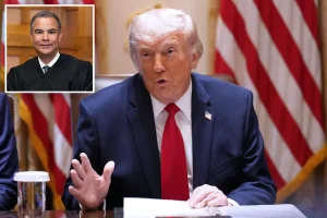 Trump is furious about a federal judge's decision to remove his name from the Kennedy Center after a close link to Biden was uncovered.