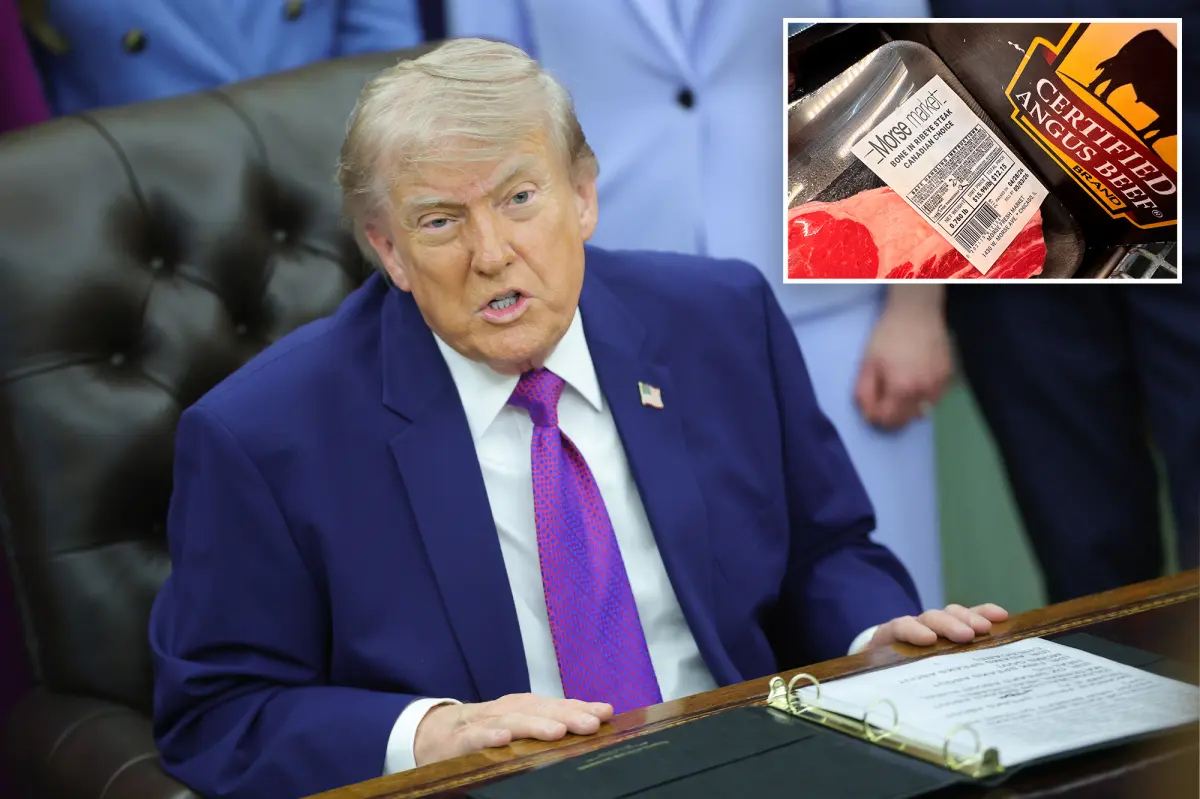 Trump issues executive orders to reduce beef prices as steak costs reach new highs