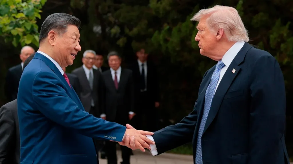 Trump leaves China after discussing trade agreements, understanding with Xi on Iran, and other major news.