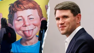 Trump likens Democratic Senate candidate to MAD Magazine's Alfred E. Neuman