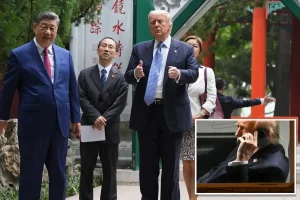 Trump navigates the China summit without his reliable cell phone