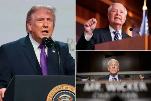 Trump promises that Iran will never obtain a nuclear weapon and states that the US will take its time with any agreement following criticism from GOP Senators.