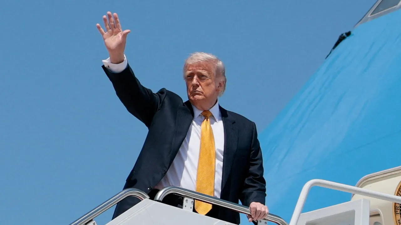 Trump reaches Beijing for crucial discussions with Xi regarding trade and Taiwan.