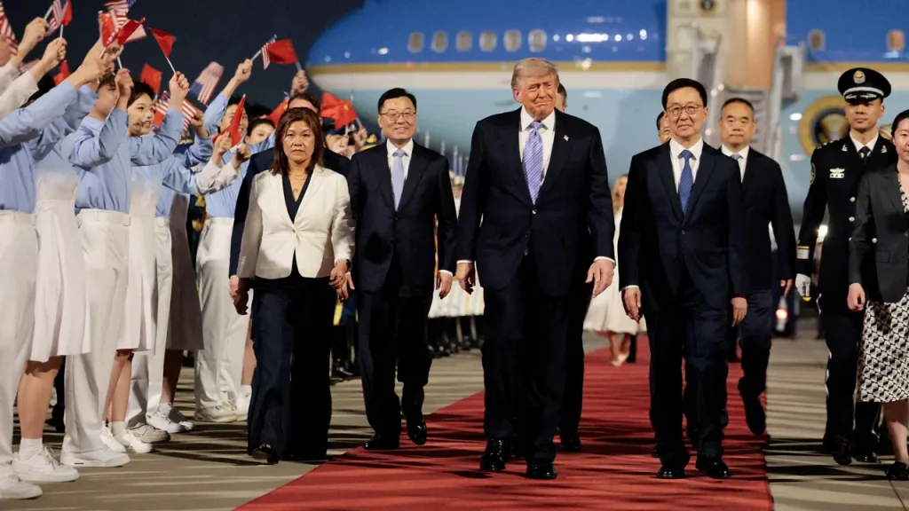 Trump reaches Beijing for important trade discussions with Xi Jinping