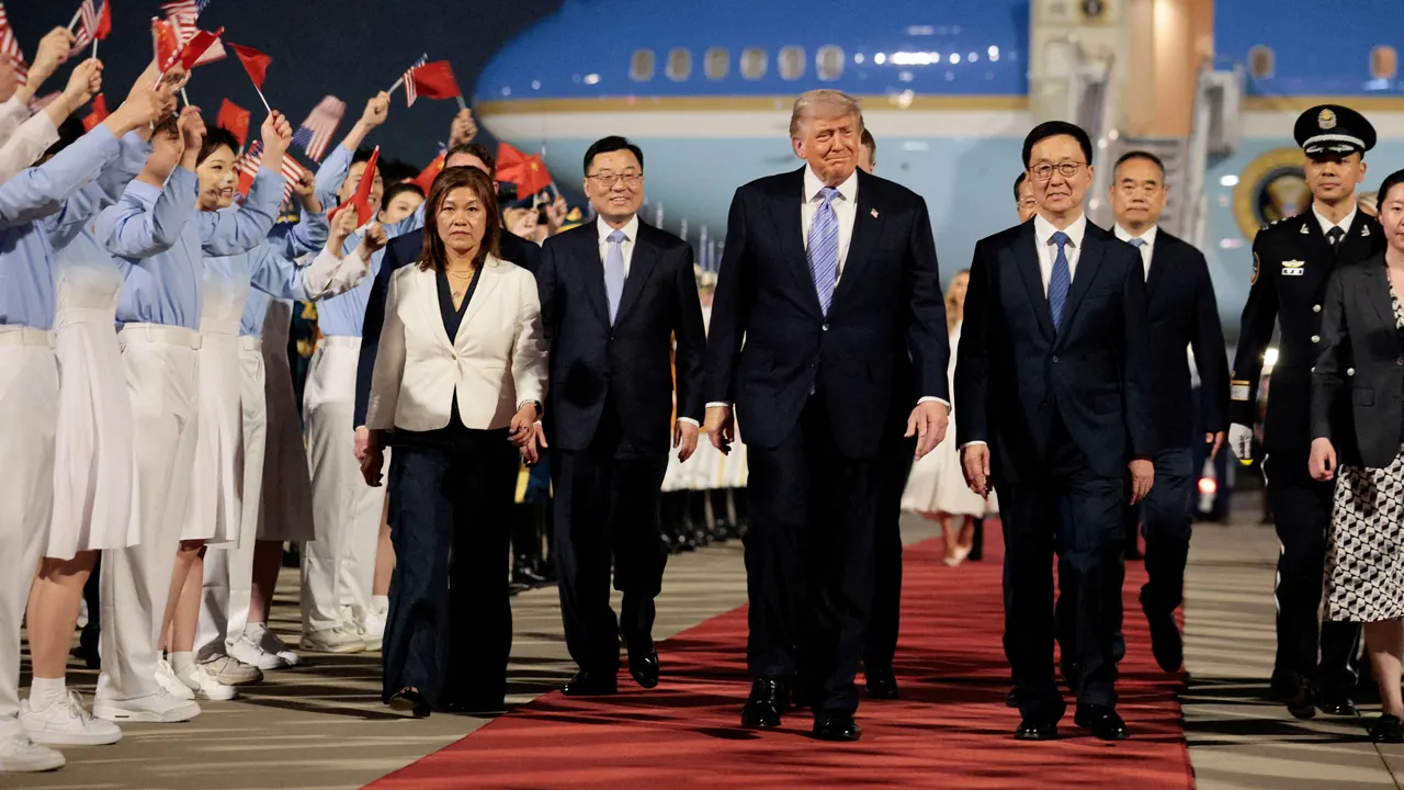 Trump reaches Beijing for important trade discussions with Xi Jinping