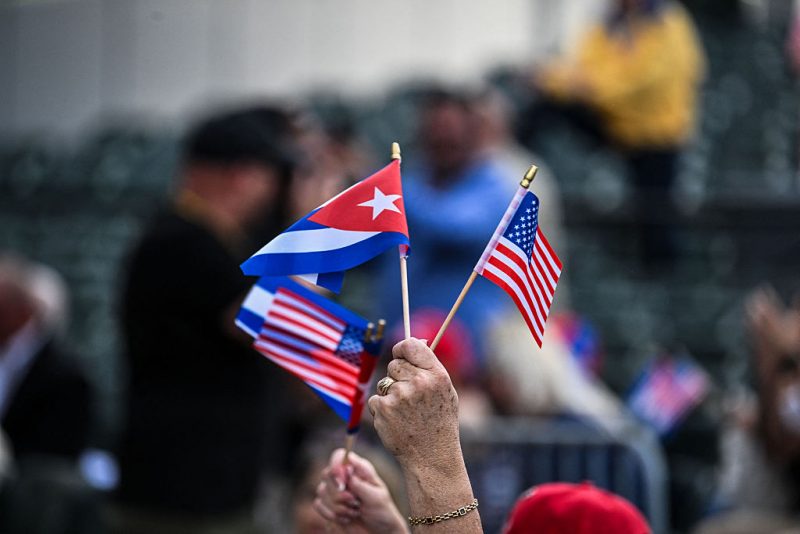 Trump refers to Cuba as a 'failed nation,' suggests potential discussions.