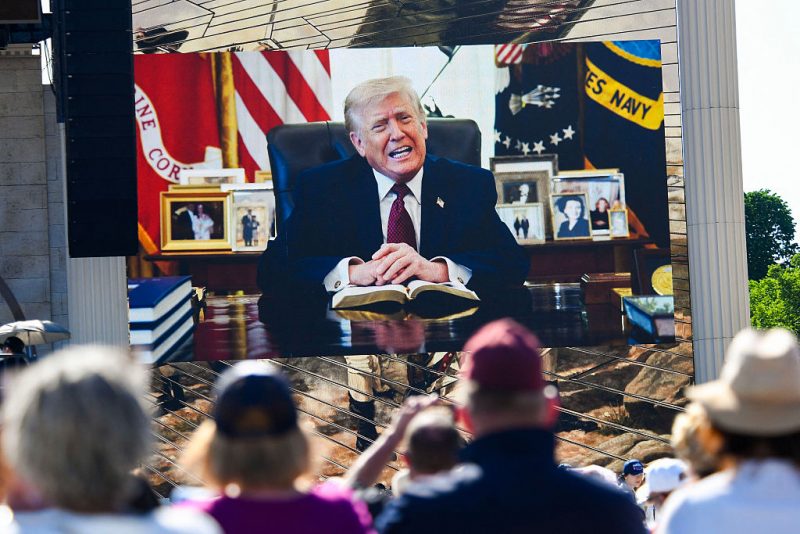 Trump shares Bible verse at ‘Rededicate 250’ prayer gathering in Washington D.C.