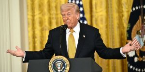 Trump sharply criticizes two Supreme Court justices he nominated