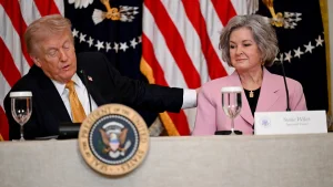 Trump states that White House chief of staff Susie Wiles is successfully fighting cancer.