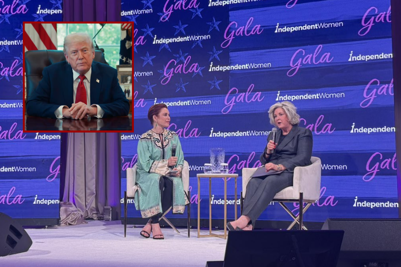 Trump surprises Chief of Staff Susie Wiles with a congratulatory video at the award gala