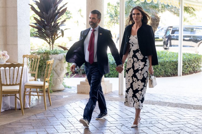 Trump will not attend his son Don Jr.'s wedding this weekend due to issues related to the government.