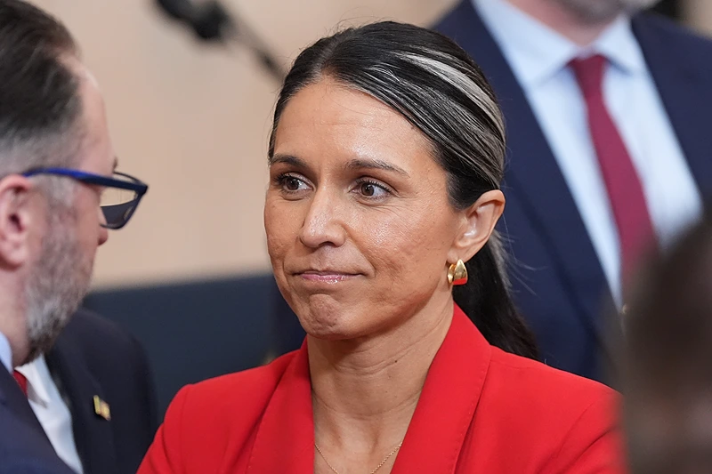 Tulsi Gabbard steps down from her position in the Trump administration.